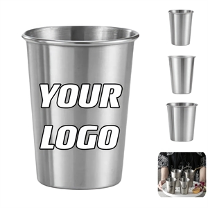 13.5 oz Stainless Steel Pint Cups Unbreakable Drinkware