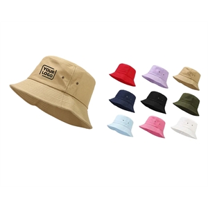 Unisex Washed Cotton Bucket Hat