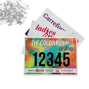 Custom Marathon Running Race Number