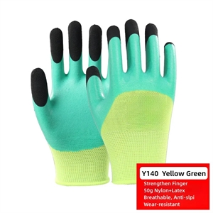 Safety Working Gloves with Rubber Coated