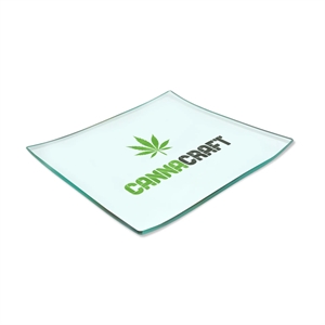 Custom Glass Rolling Tray Small Shatter Resistant