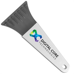 7" Heavy Duty Polar Ice Scraper - Full Color