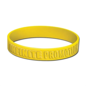 1/2 inch Embossed Wristband