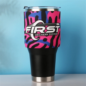 Full Color 40 Oz Neoprene Tumbler Sleeve