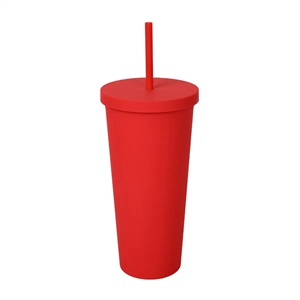 Modern Plastic Drinking Cups With Flat Lids