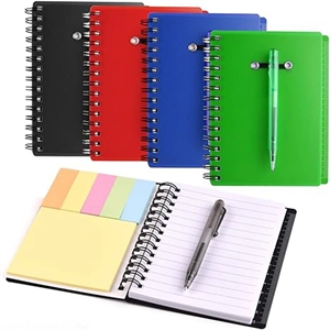 Spiral Notebook Steno Pocket Notepad With Pen