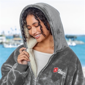 Oversized Lounge Zip Up Hoodie