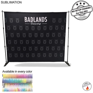 10' Exhibitor Expanding Display Kit, Media Wall, Backdrop