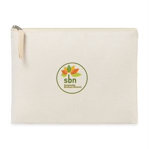 Recycled Cotton Zippered Pouch - AWARE™