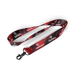 LANYARDS DYE SUBLIMATED FULL COLOR