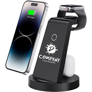 3 In 1 Wireless Charging Station For Phone Watch Headphone