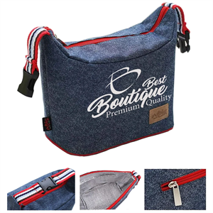 Custom Logo Custom Large Cooler Buckle Insulated Lunch Tote Bag