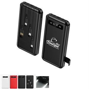 Custom Logo 10000mAh Portable Fast Charging Power Bank Chargers