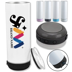 20oz Vacuum Insulated Tumbler Cup With Wireless Speaker