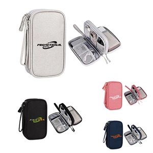 Travel Electronics Accessories Organizer Pouch Bag