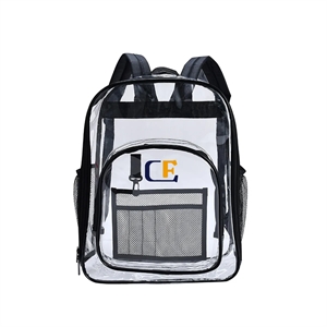 Custom Logo The Economy Clear Backpack