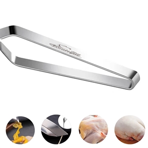 Stainless Steel Fish Bone Pincer  Remover Tweezers