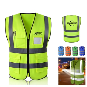 Safety Reflective Vest With Pockets