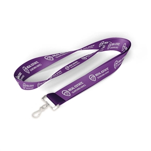 Custom Silk Screen Print Polyester Lanyard