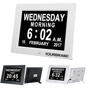 Dementia Elderly Clock Large Digital for Seniors With Date