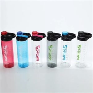 Fitness portable shake milkshake bottle