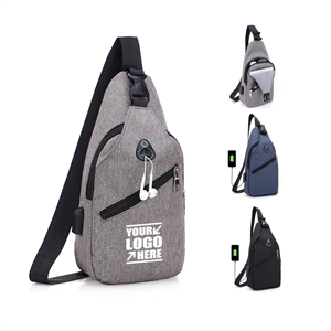 Custom Logo Custom Logo Chest Bag Sling Backpack