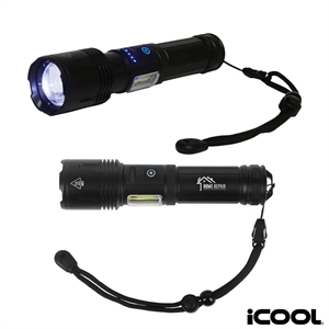 iCOOL® Longmont Rechargeable 1000-Lumen Aluminum Tactical...