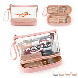 Waterproof Clear Makeup Toiletry Bag for Travel