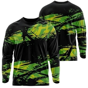 100%Cotton Full Color Fluorescent Digital Print Mens T-Shirt