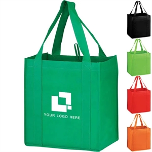 Non-woven Grocery Tote- 12x13x8