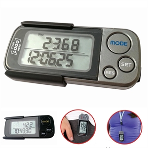 Walking 3D Pedometer with Clip and Strap