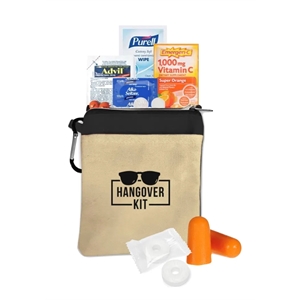 Hangover Kit with Zipper Pouch