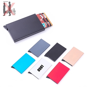 Aluminum Rfid Credit Card Holder