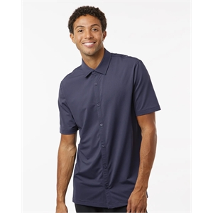 Adidas Button Down Short Sleeve Shirt
