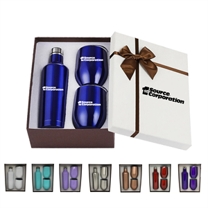 Excellent Gift Insulated Wine Growler And Tumblers