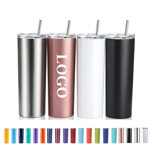 20 Oz Skinny Travel Tumblers