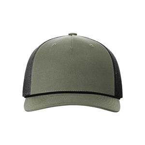 Richardson Five-Panel Trucker with Rope Cap