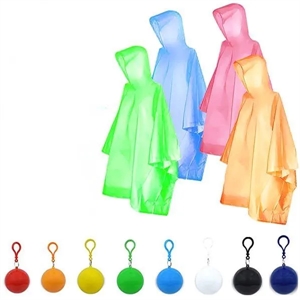 Raincoat Ball Hook Outdoor Disposable