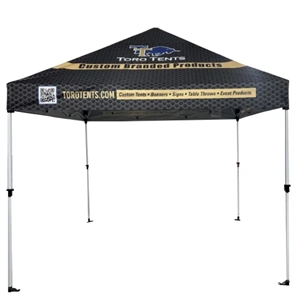 10X10 Presto-Shade- One Push Pro- Custom Printed Tent