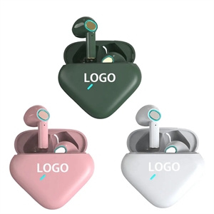 Heart-shaped Wireless Earphones