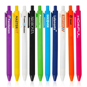 Retractable Gel Pen Assorted Color 0.5mm for School Office