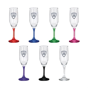 Toast 6.25 oz Premiere Champagne Flute Glass