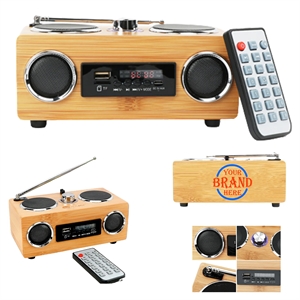 Bamboo Multifunction Wireless Speaker