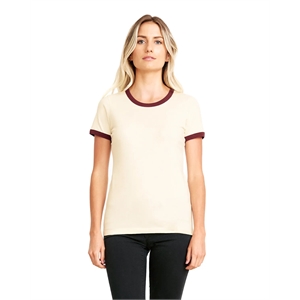 Next Level Apparel Ladies' Ringer T-Shirt