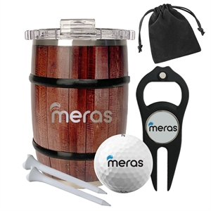 Orca Whiskey Barrel Golf Kit