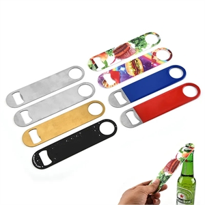 Thin Paddle Style Stainless Steel Beer Bottle Opener