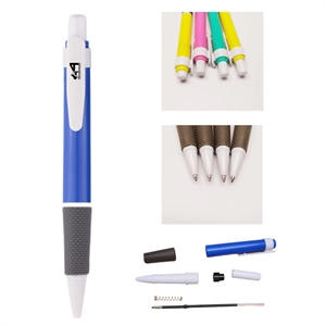 Push-Action Plastic Ballpoint Pen