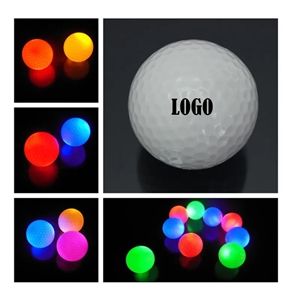 LED Lights Up Golf Balls