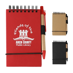 Pocket Kraft Spiral Notebook Kit