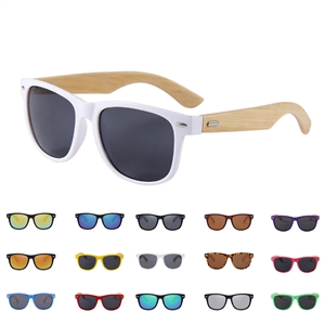 Plastic Bamboo Sunglasses